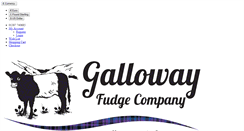 Desktop Screenshot of gallowayfudge.com